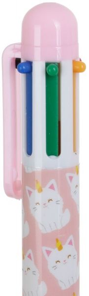 Ручка шариковая Тучки 6 цветов 