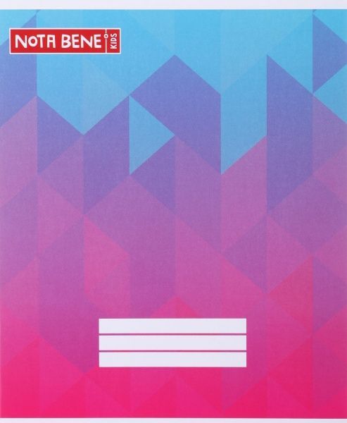 Тетрадь школьная 48 листов в клетку Nota Bene