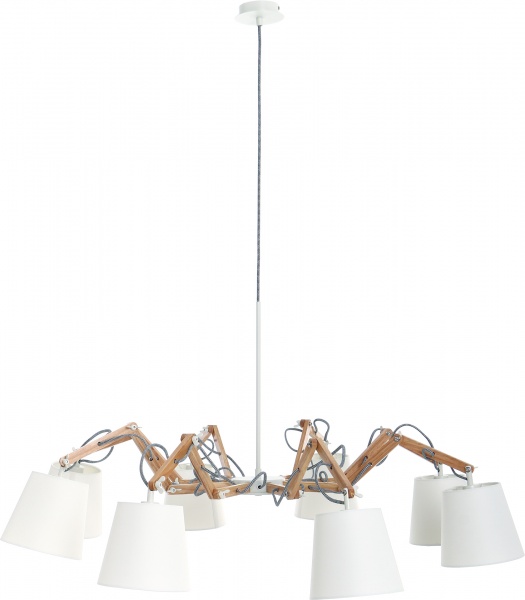 Люстра підвісна Arte Lamp Pinoccio 8xE14 білий A5700LM-8WH 