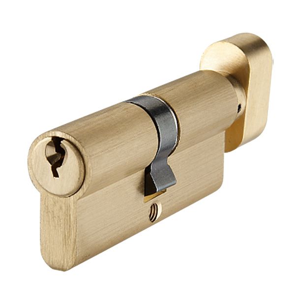 Євроциліндр Linde L6Е35/35T SB матова латунь