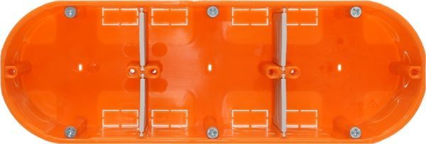 Коробка установча тримісна Simet Multiwall поліпропілен M3x60F