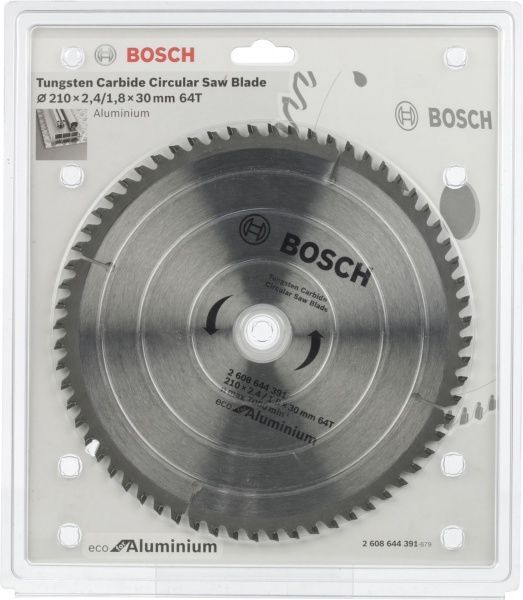 Пильный диск Bosch ECO AL 210x30x2.6 Z64 2608644391