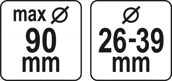 Насадка для видалення пилу при свердлінні корончатими свердлами d≤90 мм YATO YT-82984