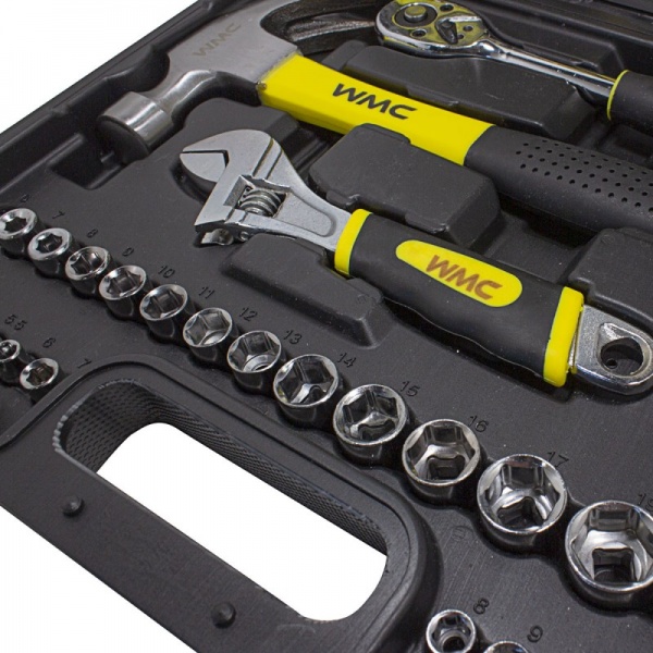 Набір ручного інструменту WMC TOOLS 128 шт. WT-30128 NEW