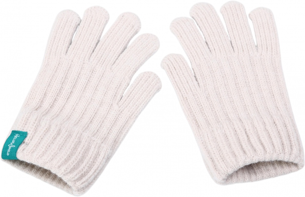 Рукавиці HW для хлопчиків р.14-16 бежевий