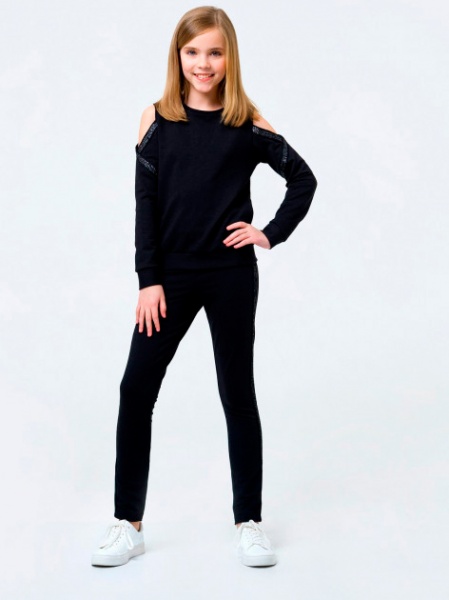 Брюки Smil 115428 р.164 черный 