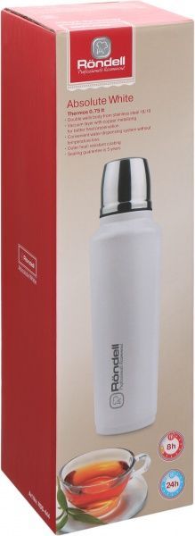 Термос Absolute White 0,75 л RDS-444 Rondell