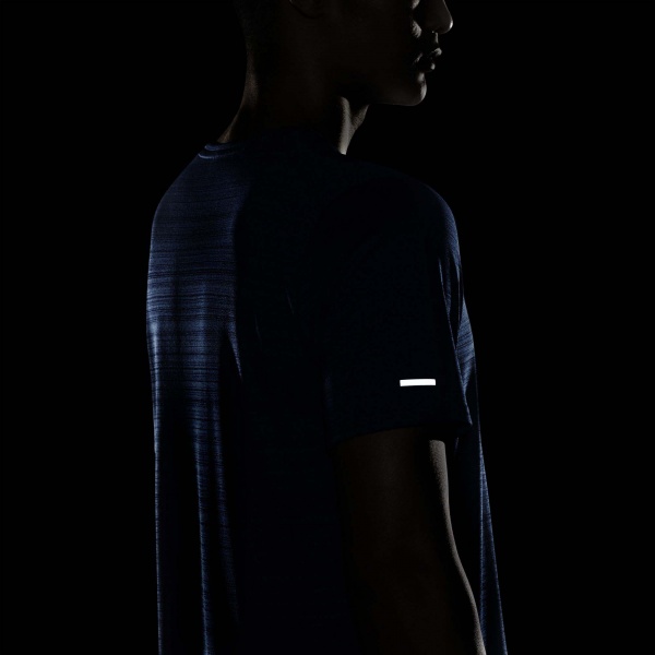 Футболка Nike M NK DF MILER TOP SS CU5992-480 р.M синій