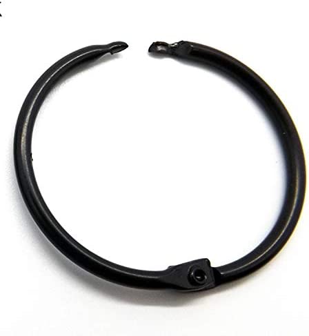 Кольца для шторок Spirella RINGO SMALL черные 12 шт.