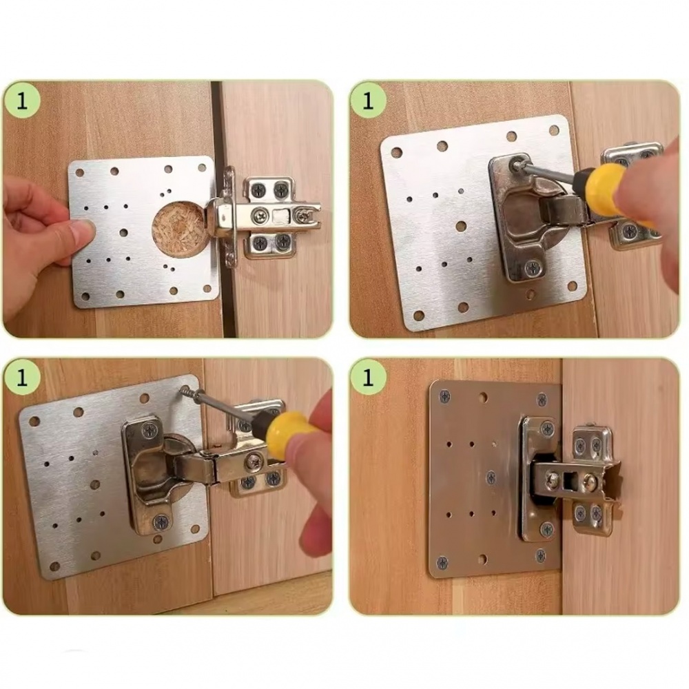 Комплект для ремонту меблевих петель 90x90 мм 68536