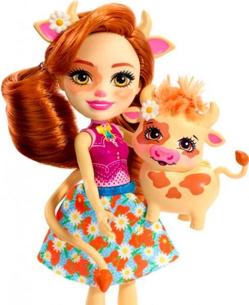 Кукла Enchantimals Коровка Кайла FXM77