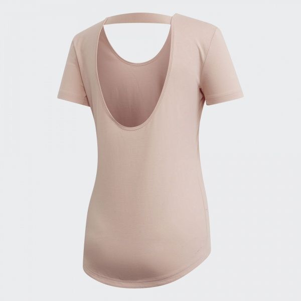 Футболка Adidas W MO Pr T-Shirt EH6470 XS рожевий