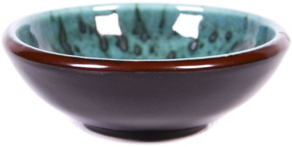 Соусник 100 мл 10 см Тіффані Бірюза Manna Ceramics