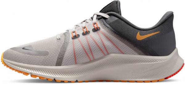 Кроссовки Nike Quest 4 DA1105-008 р.US 10,5 серо-черный
