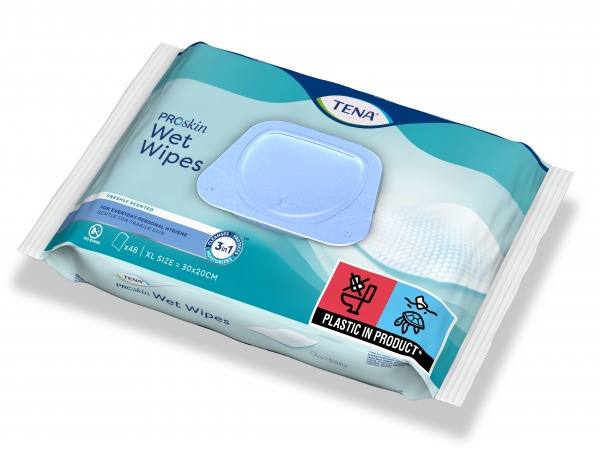 Влажные салфетки Tena Wet Wipe 48 шт.