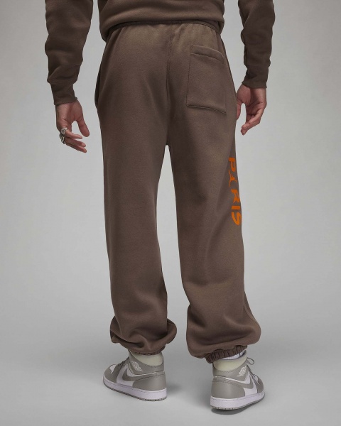 Брюки Nike M J PSG HBR FLC PANT DZ2949-274 р. M бежевый