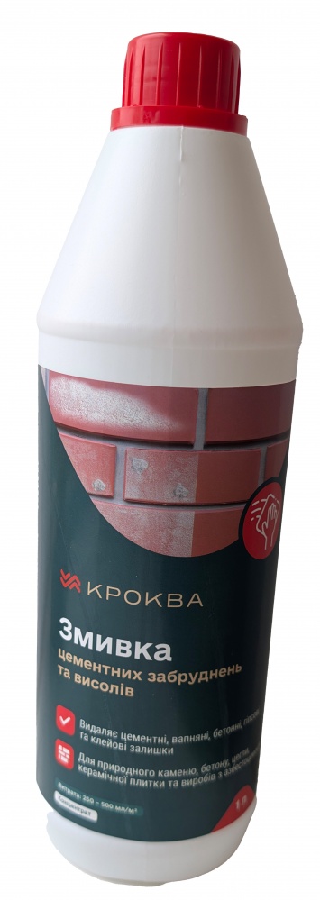 Средство для очистки строительных загрязнений Krokva 1 л