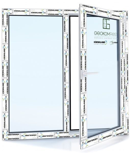 Окно поворотно-откидное VIKNALAND В 58 1400x1410 мм правое 