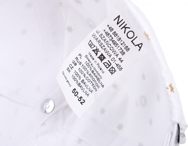 Кепка для дівчаток Pampona 21 L 11 р.50 золотий 