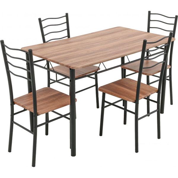 Комплект Визит-2 Стол обеденный со стульями 4 шт.