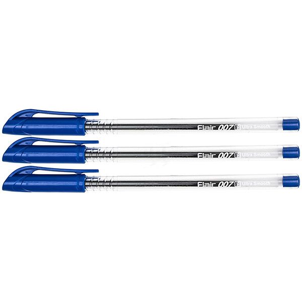Набір ручок кулькових Flair Ultra 007 3 шт. сині 