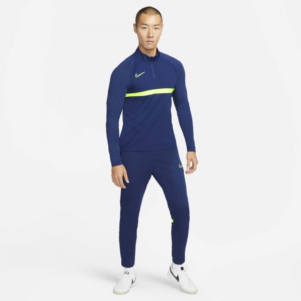 Джемпер Nike M NK DF ACD21 DRIL TOP CW6110-492 р. M синій