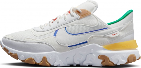 Кроссовки Nike REACT REVISION DQ5188-112 р.36,5 разноцветный