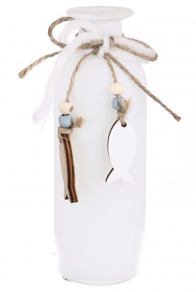 Набір ваз HOFF скляних Ocean breeze 3 шт бірюзовий/коричневий/білий 