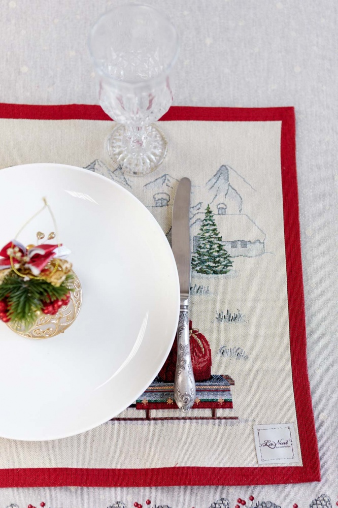 Серветка декоративна La Nuit Зима 35x45 см