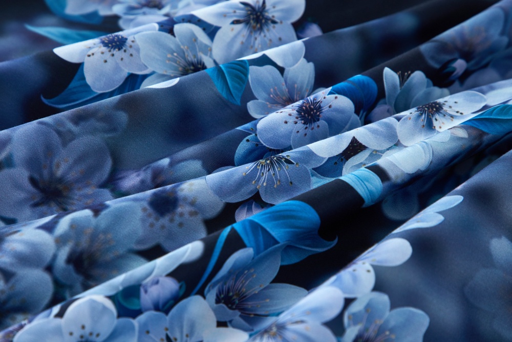 Комплект постельного белья Taseko 2 синий La Nuit