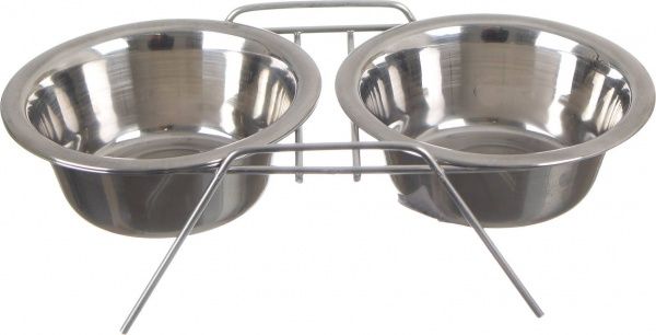 Набір мисок на підставці 2 шт.