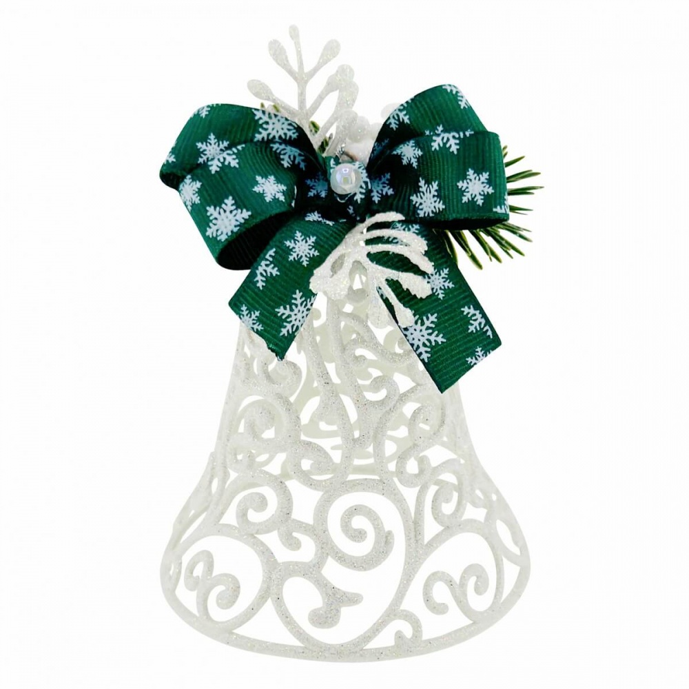 Декорация новогодняя MIS LT Колокольчик ажурный 10 см в ассортименте