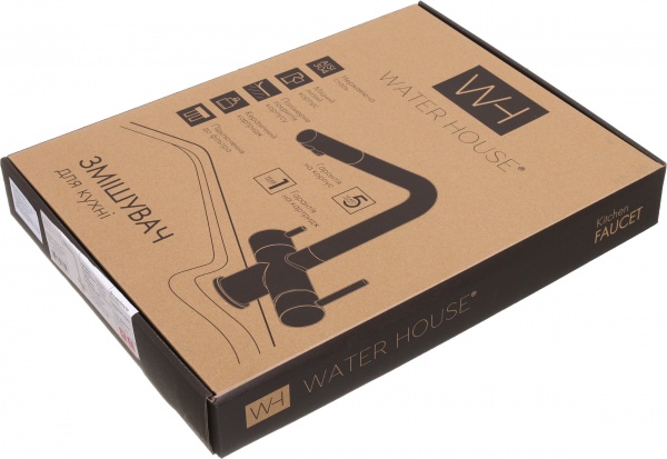 Смеситель для кухни Water House Galaxy+ с подключением к фильтру бежевый