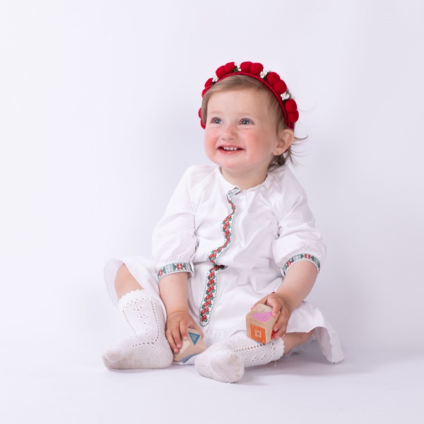 Сукня Едельвіка р.80 білий 101-21/00 