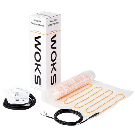 Нагревательный мат Woks Mat 160 10.0 m²