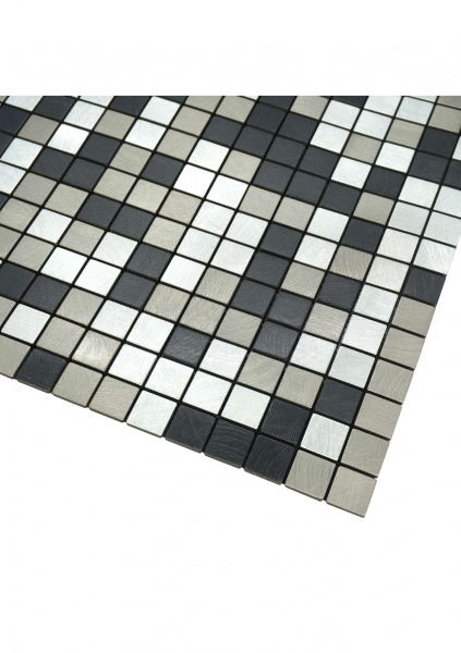 Декоративная панель EMERGO самоклеющая Квадрат Никель Home Inspire 