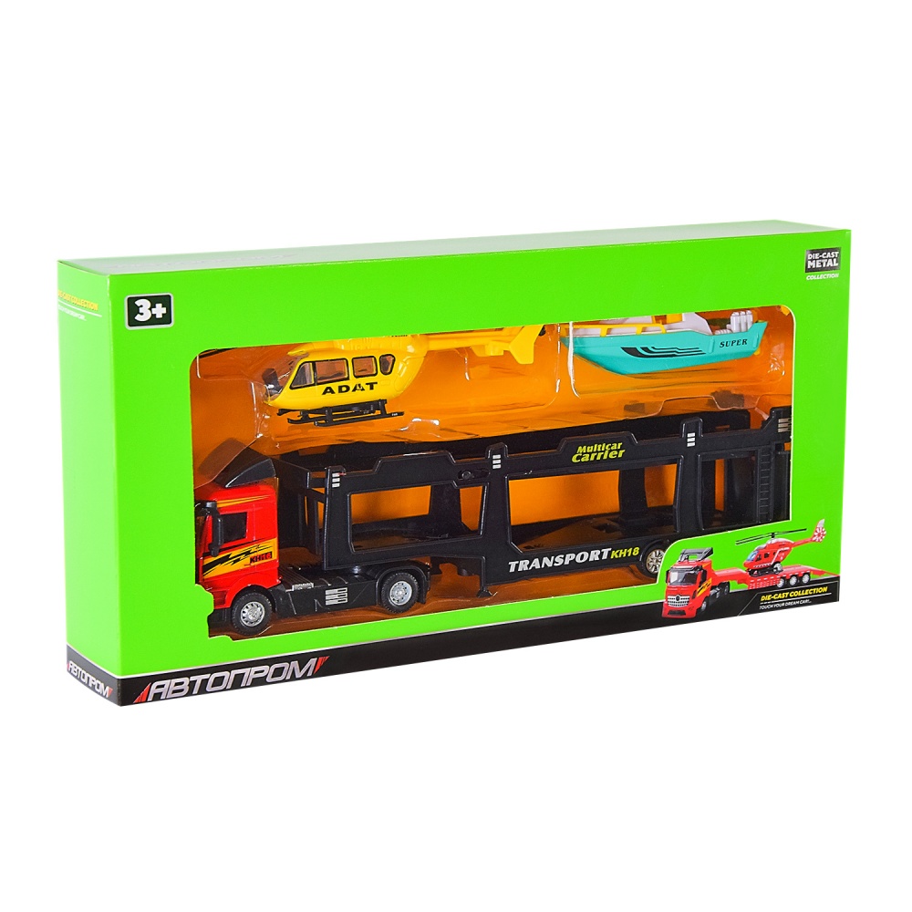 Автотранспортер Автопром 1:43 AP7507