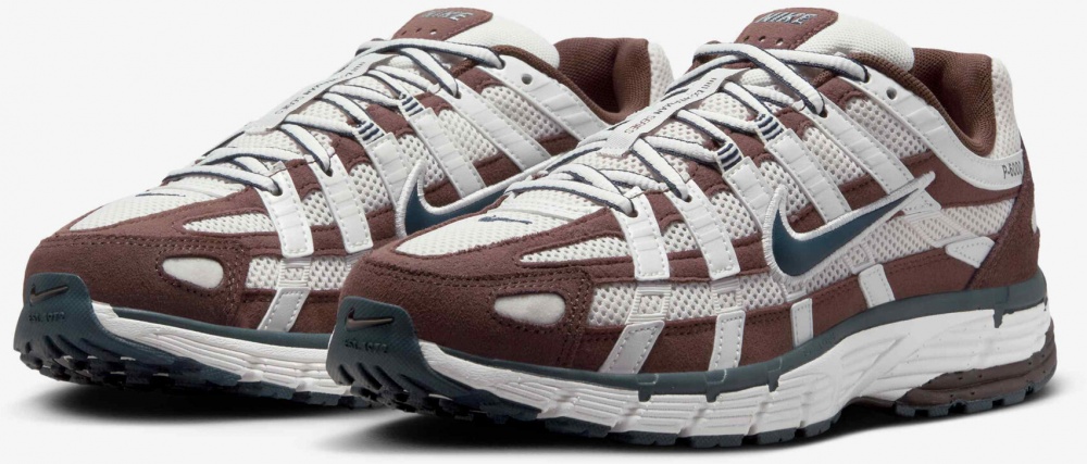 Кросівки жіночі демісезонні Nike W P-6000 ND HV8972-001 р.39 біло-коричневі