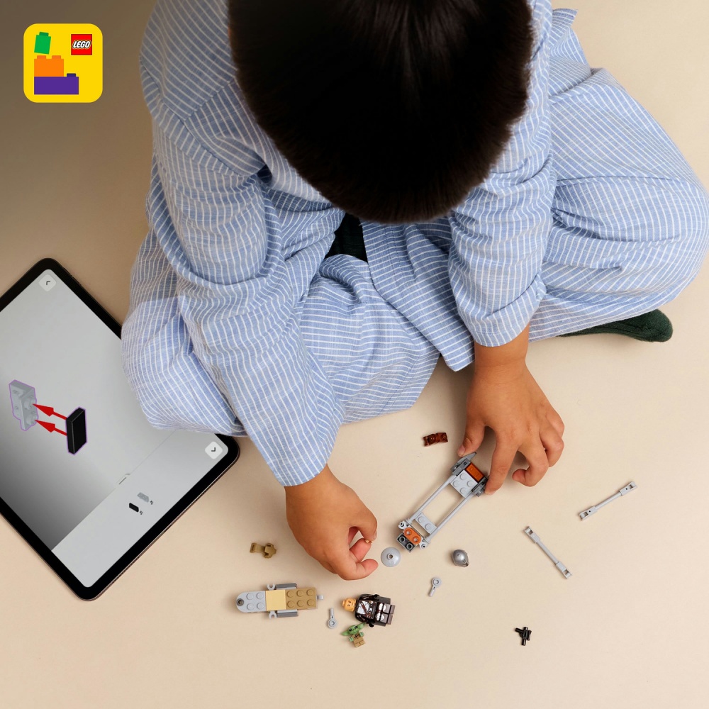 Конструктор LEGO Star Wars Скоростной мотоцикл Мандалорца и Грогу 75436