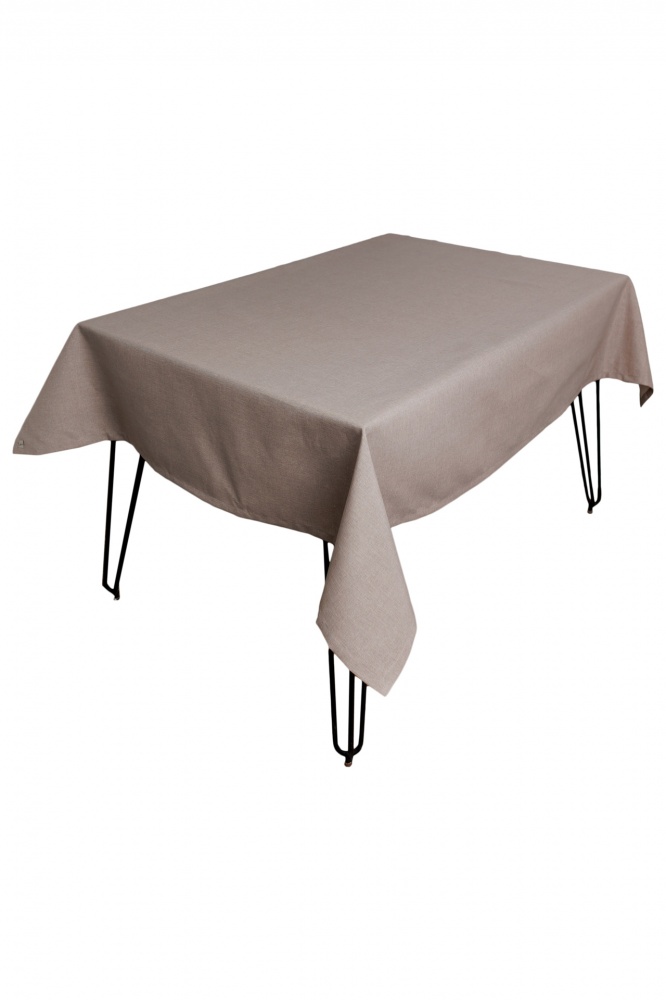 Скатерть Шанталь 120x133 см коричневый La Nuit