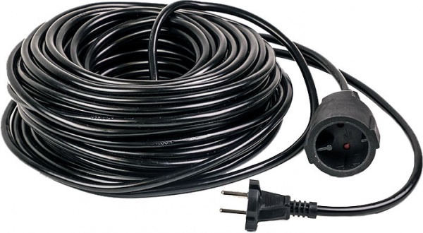 Удлинитель PowerPlant 30 м, 2x1.0 мм², 8А (JY-3021/30) PPEA08M300S1 