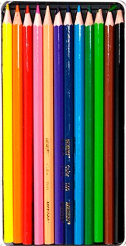 Олівці кольорові Colorite 12 кольорів 1100-12TN Marco