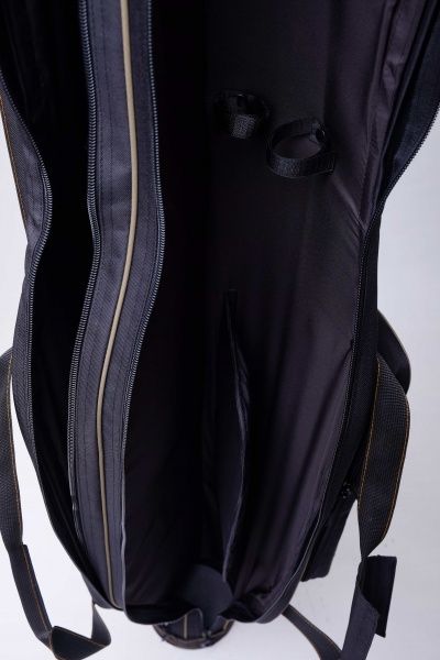 Чехол для удилища KENT&AVER двухсекционный полужесткий №02 черный 135 см