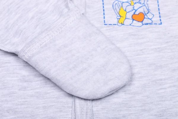 Полукомбинезон для мальчика Татошка р.62 серый меланж м14253смл 