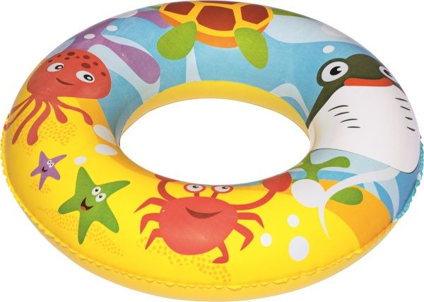 Басейн надувний Bestway м'ячем і надувним колом 122x20 см 51124