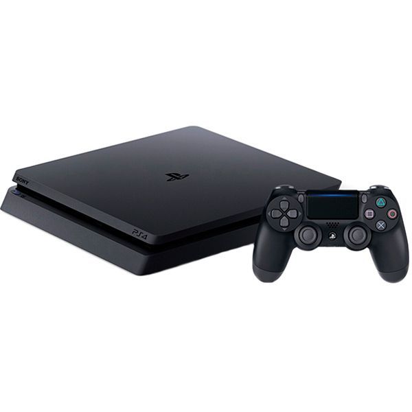 Ігрова консоль Sony PlayStation 4 Slim 1Tb в комплекті з 3 іграми і підпискою PS Plus 9382102 black