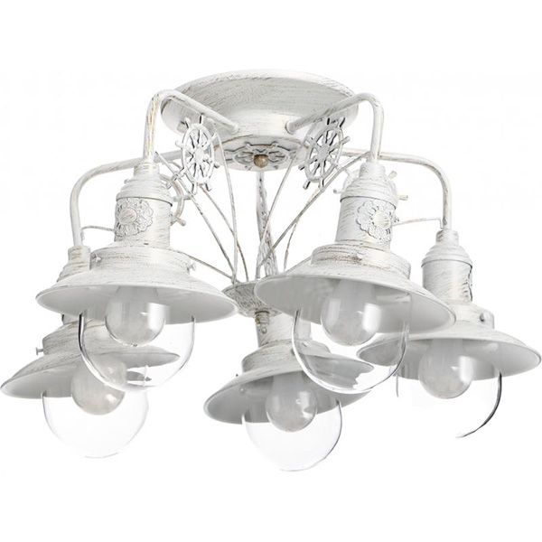 Люстра Accento lighting Napoli 5x60 Вт E27 белый ALHu-HKC31632/5