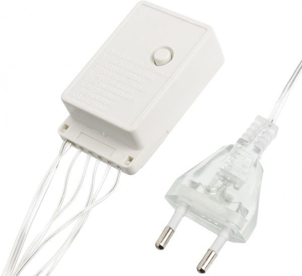 Электрогирлянда линейная Разноцветные ангелы LD030M-AN встроенный светодиод (LED) 30 ламп 3 м 