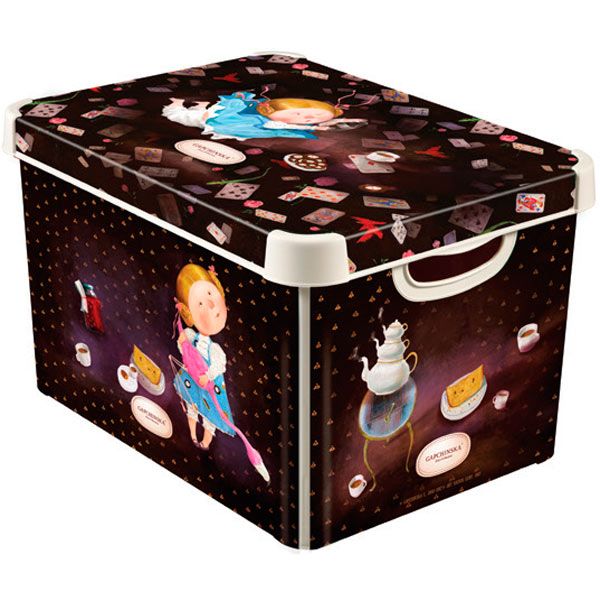 Контейнер пластиковая Gapchinska «Алиса в зазеркалье» L 230x300x400 мм