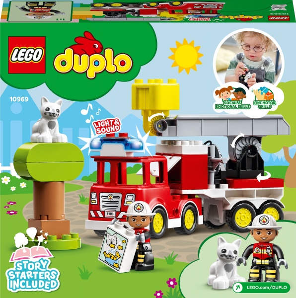 Конструктор LEGO DUPLO Пожежна машина 10969